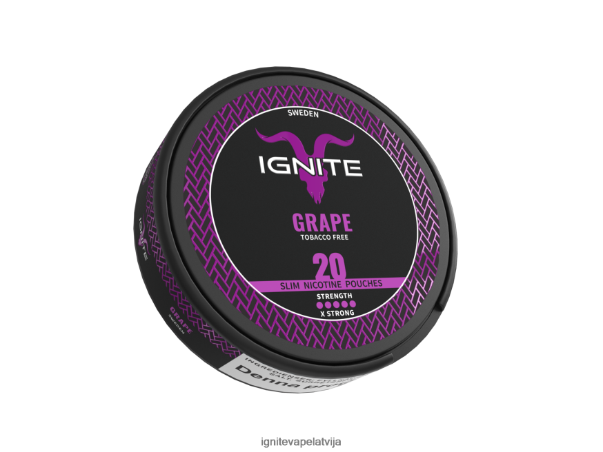 Ignite Vape Flavours | IGNITE nikotīna maisiņi vīnogas V22L80174