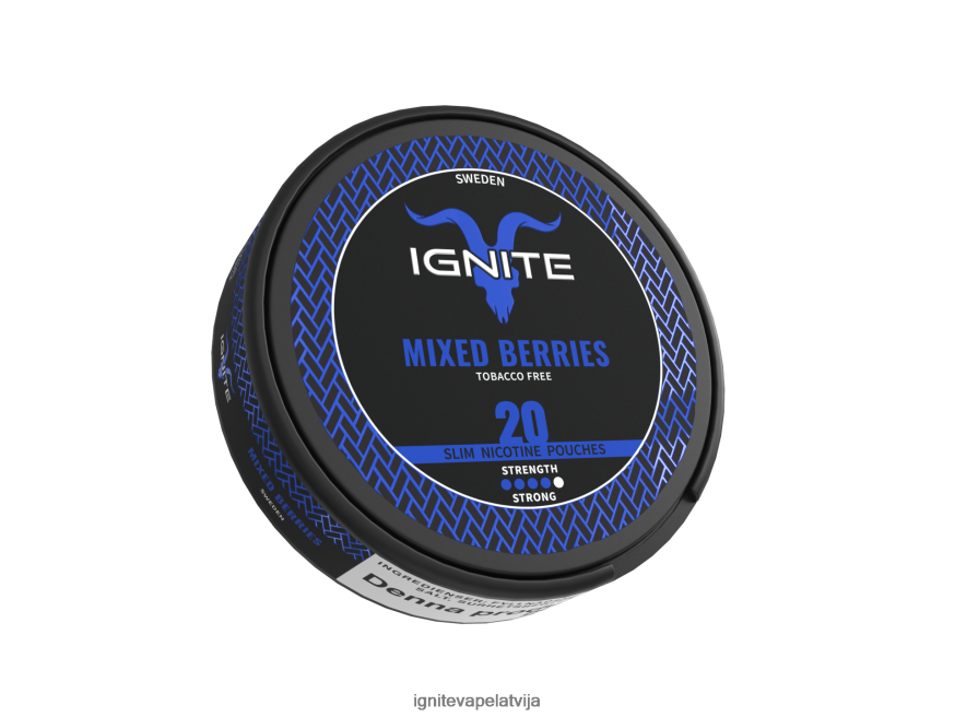 Ignite Vape Latvija | IGNITE nikotīna maisiņi sajauktas ogas V22L80171