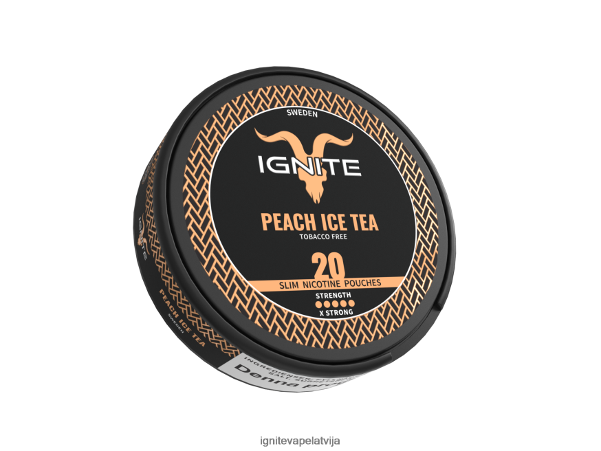 Ignite Vape Price | IGNITE nikotīna maisiņi persiku ledus tēja V22L80173