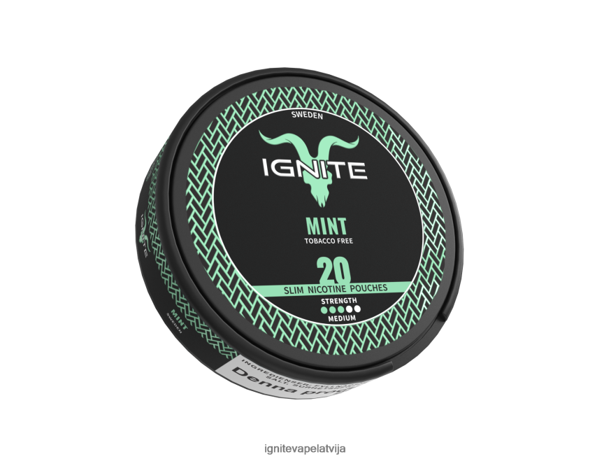 Ignite Vape Sales | IGNITE nikotīna maisiņi piparmētra V22L80167