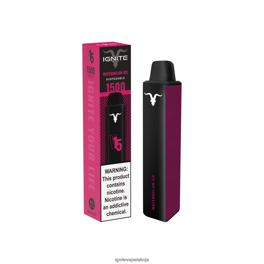 Best Ignite Flavor | IGNITE V15 vape pildspalva ķiršu ledus V22L80109