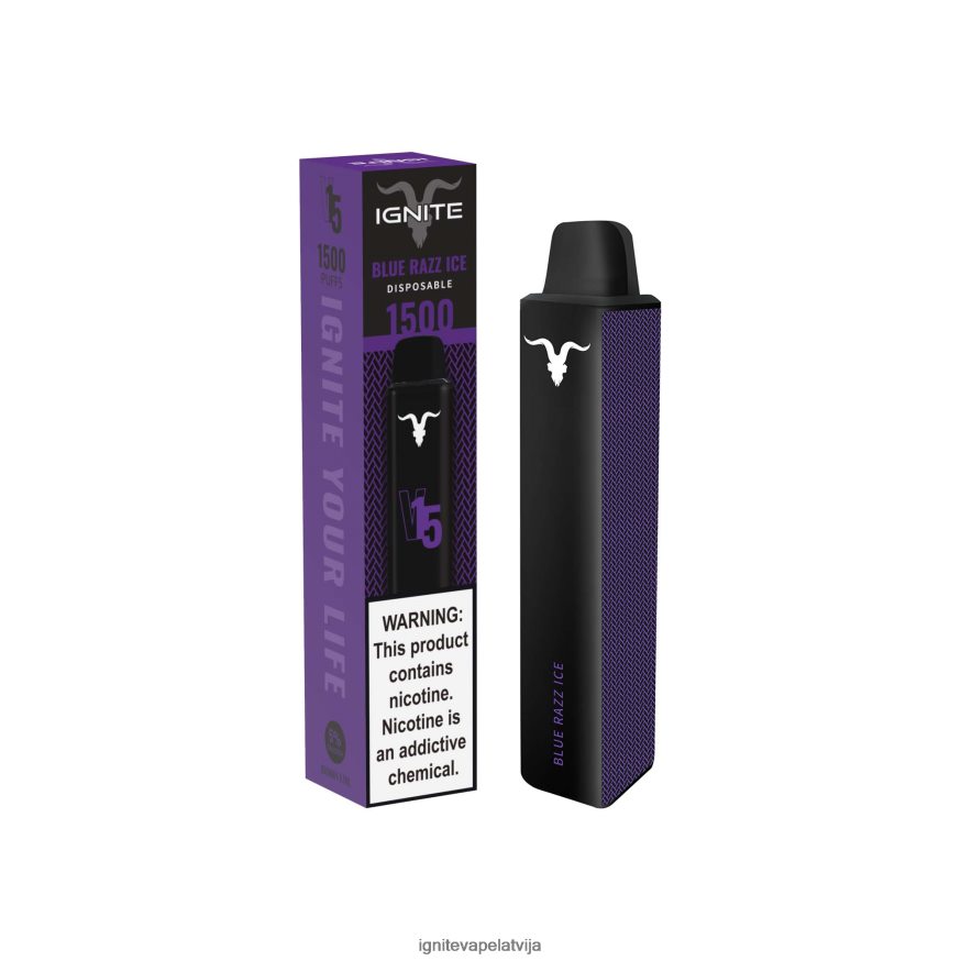 Best Ignite Flavor | IGNITE V15 vape pildspalva ķiršu ledus V22L80109