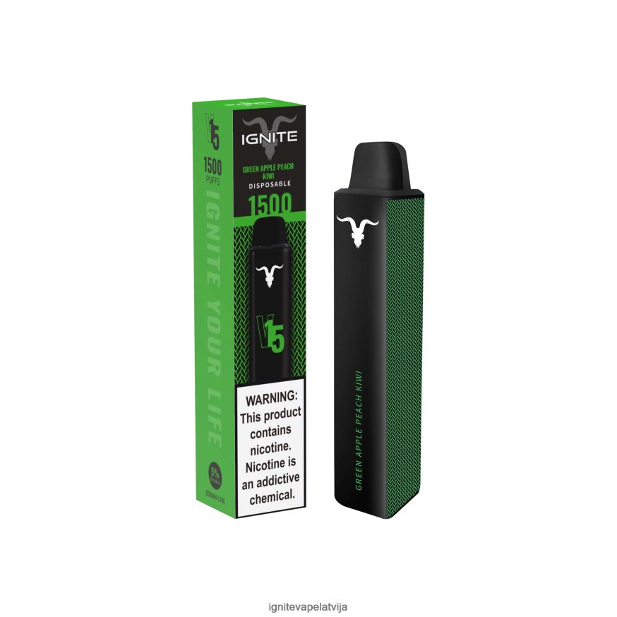 Best Ignite Flavor | IGNITE V15 vape pildspalva ķiršu ledus V22L80109