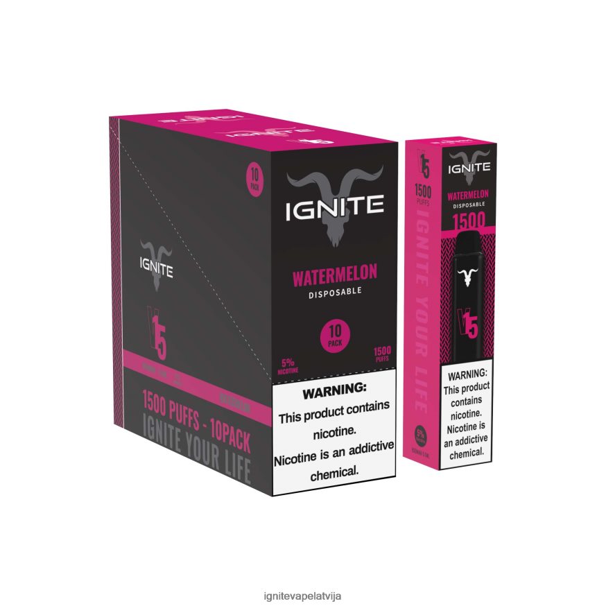Ignite E Cigarette | IGNITE V15 vape pildspalva 10 pac augļu šļakatas V22L80100