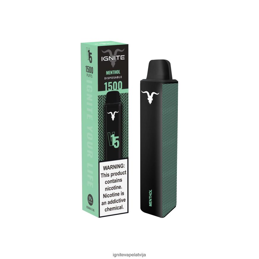 Ignite Vape Flavours | IGNITE V15 vape pildspalva mentols V22L80114
