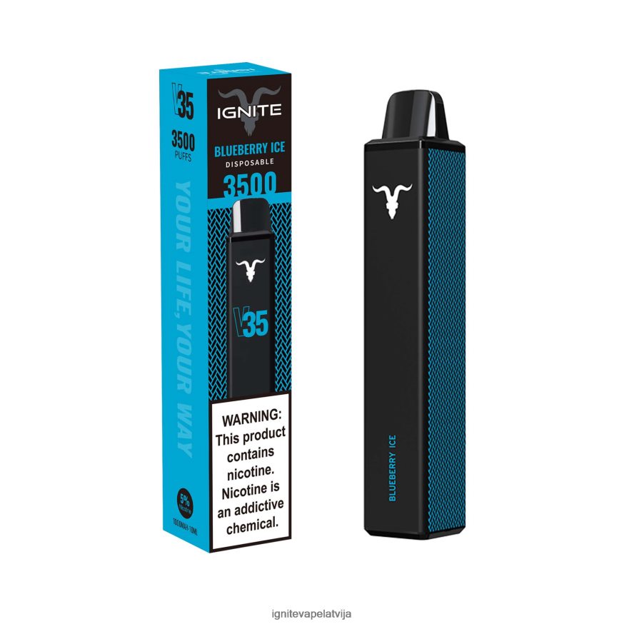 Ignite Vape Riga | IGNITE V35 vape pildspalva ķiršu ledus V22L80132